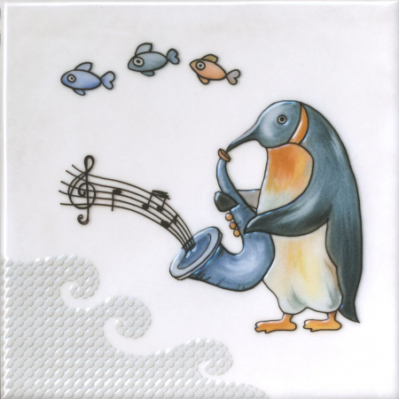 Декор Симфония 5 глянцевый 20х20