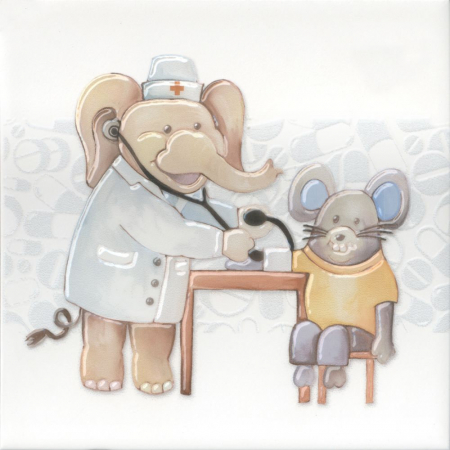 Декор Айболит 3 20х20