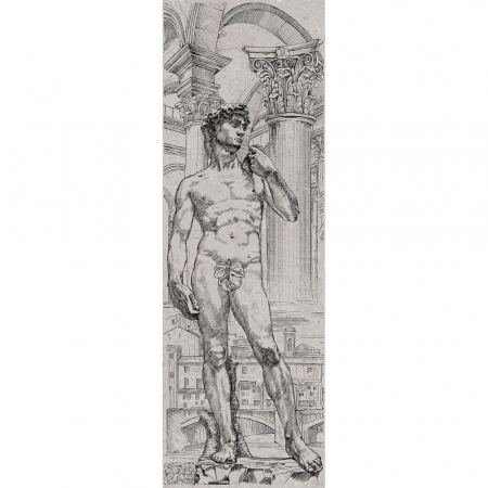 Декор Риккарди 1 матовый обрезной 40х120