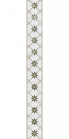 Бордюр Серенада 1 глянцевый обрезной 60x7,2x0,9