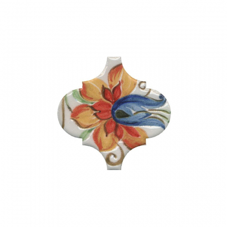 Декор Арабески Тоскана 9 глянцевый 6,5х6,5