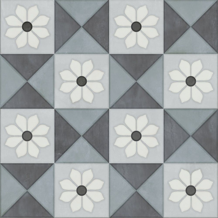 Декор Чементо 8 матовый 20х20