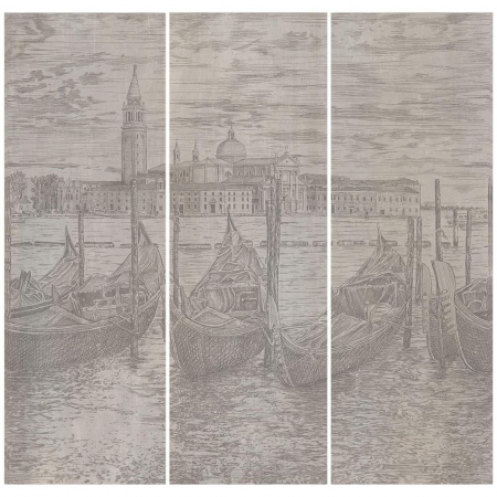 Панно Гварди матовый обрезной 90х89,5x0,9 из 3-х частей 30x89.5