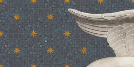 Панно Сан-Марко матовый обрезной 80x160x1 4-х частей 80x160x1