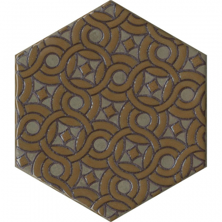 Декор Гроссето коричневый 20х23,1