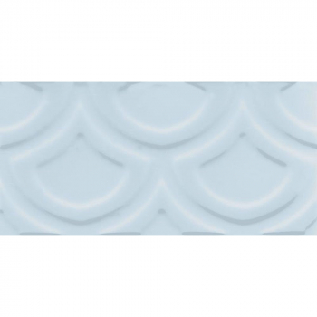 Авеллино голубой структура miх глянцевый 7,4х15