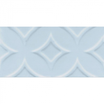 Авеллино голубой структура miх глянцевый 7,4х15