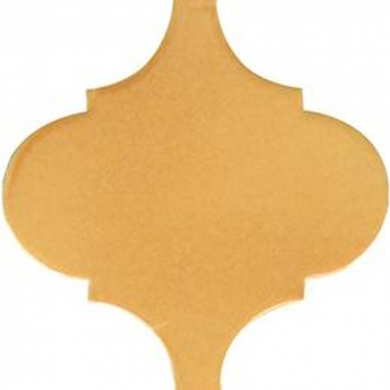 Арабески Майолика желтый глянцевый 26х30