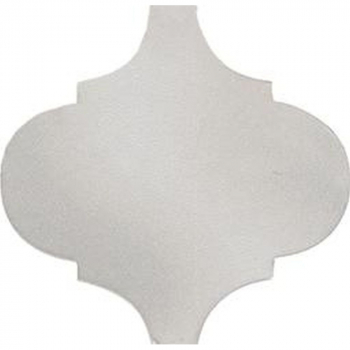 Арабески Майолика серый светлый глянцевый 26х30