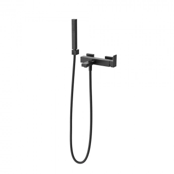 Смеситель для ванны FUTURA настенный, матовый черный