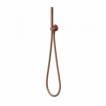 Ручной душ ETERNA с держателем для лейки, шлангом и выходом для подачи воды, брашированная медь, pvd