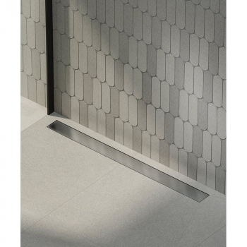 Душевой лоток double из нержавеющей стали