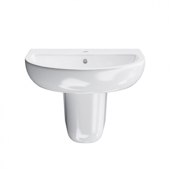 Раковина BUONGIORNO подвесная 55, белая глянцевая