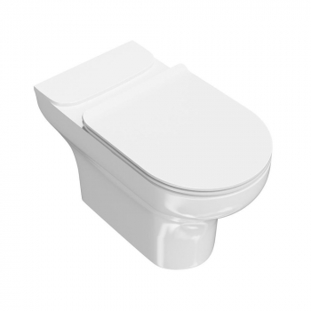 Унитаз BUONGIORNO напольный безободковый, белый глянцевый