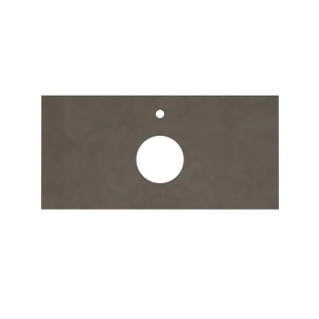 Спец. изделие декоративное из керамогранита Про Чементо 100x48, коричневый тёмный матовый
