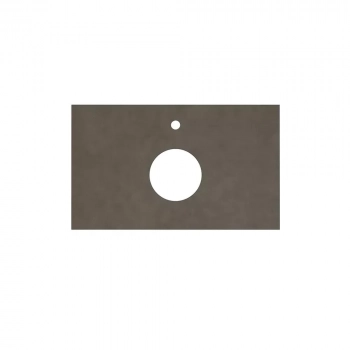 Спец. изделие декоративное из керамогранита Про Чементо 80x48, коричневый тёмный матовый