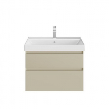 Тумба CUBO подвесная с ящиками 70, лимо матовая