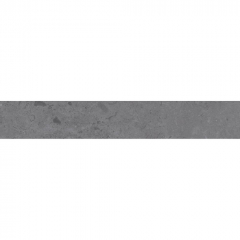 Плинтус Про Лаймстоун серый темный натуральный обрезной 60х9,5