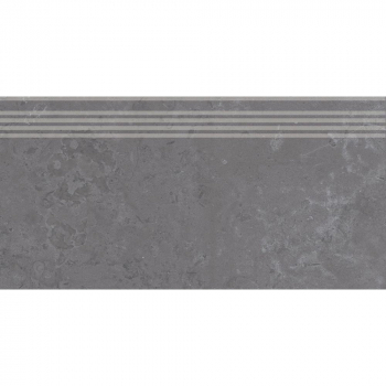 Ступень Про Лаймстоун серый темный натуральный обрезной 60х30