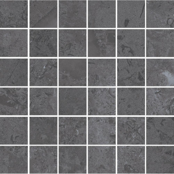 Декор Про Лаймстоун серый темный матовый мозаичный 30х30