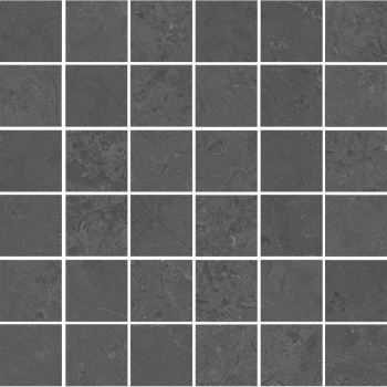 Декор Про Лаймстоун серый темный матовый мозаичный 30х30