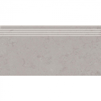 Ступень Про Лаймстоун серый натуральный обрезной 60х30