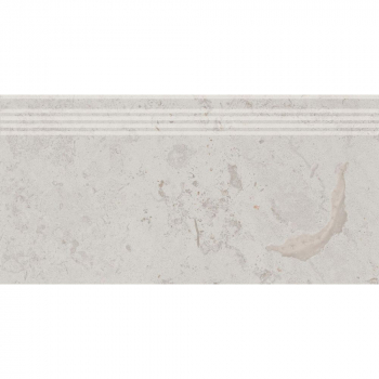 Ступень Про Лаймстоун серый светлый натуральный обрезной 60х30