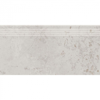 Ступень Про Лаймстоун серый светлый натуральный обрезной 60х30