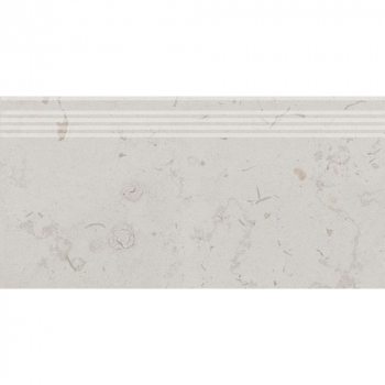 Ступень Про Лаймстоун серый светлый натуральный обрезной 60х30