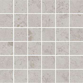 Декор Про Лаймстоун серый светлый матовый мозаичный 30х30