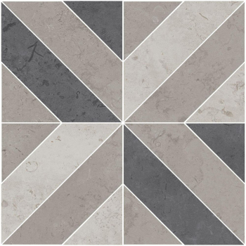 Декор Про Лаймстоун серый матовый 60х60