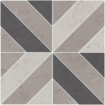 Декор Про Лаймстоун серый матовый 60х60