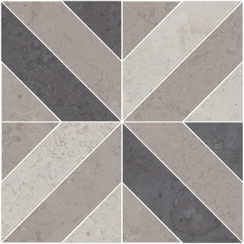 Декор Про Лаймстоун серый матовый 60х60