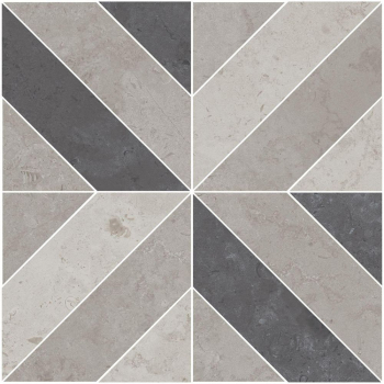 Декор Про Лаймстоун серый матовый 60х60