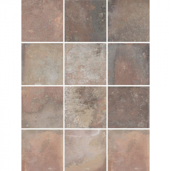 Спартель микс матовый 29,8х39,8 из 12 частей 9,8x9,8x0,7