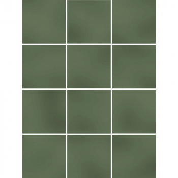Бахия зелёный глянцевый 29,8х39,8 из 12 частей 9,8x9,8x0,7