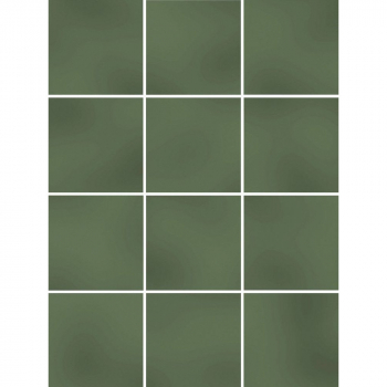 Бахия зелёный глянцевый 29,8х39,8 из 12 частей 9,8x9,8x0,7
