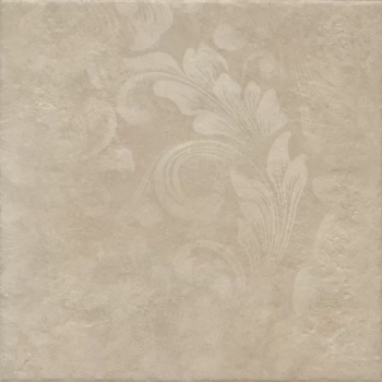 Хадду бежевый матовый декорированный 40,2x40,2x0,8