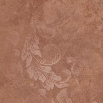 Хадду красный матовый декорированный 40,2x40,2x0,8