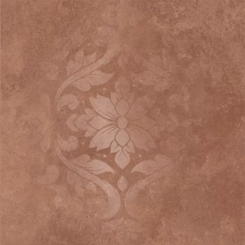 Хадду красный матовый декорированный 40,2x40,2x0,8