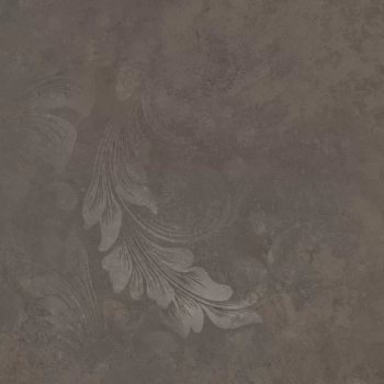 Хадду коричневый матовый декорированный 40,2x40,2x0,8