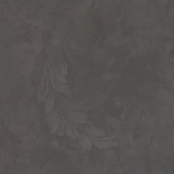 Хадду серый тёмный матовый декорированный 40,2x40,2x0,8