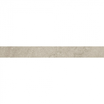 Плинтус Портленд бежевый светлый матовый обрезной 80x9,5x0,9