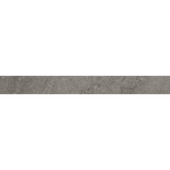 Плинтус Портленд серый тёмный матовый обрезной 80x9,5x0,9