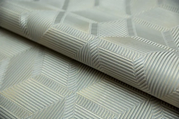 Обои виниловые Геометрия мотив, голубой, золотой