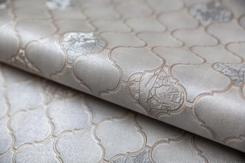 Обои виниловые Арабески мотив, серый