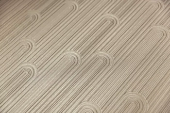 Обои виниловые Арки мотив, бежевое золото