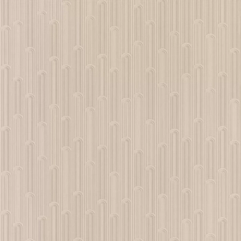 Обои виниловые Арки мотив, бежевое золото