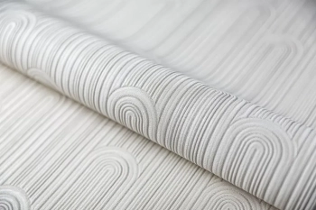 Обои виниловые Арки мотив, серый светлый