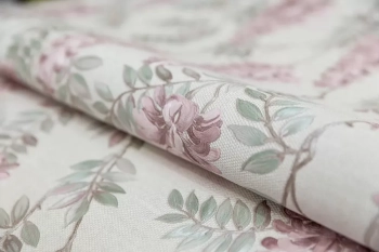 Обои виниловые Эдем мотив, бежевый, розовый